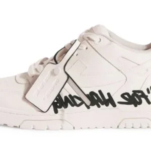 Off-White sneakers ”for walking” bianco/nero