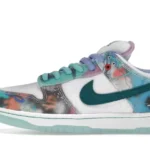 Nike Dunk Low Futura Laboratories Bleached Aqua - immagine 2