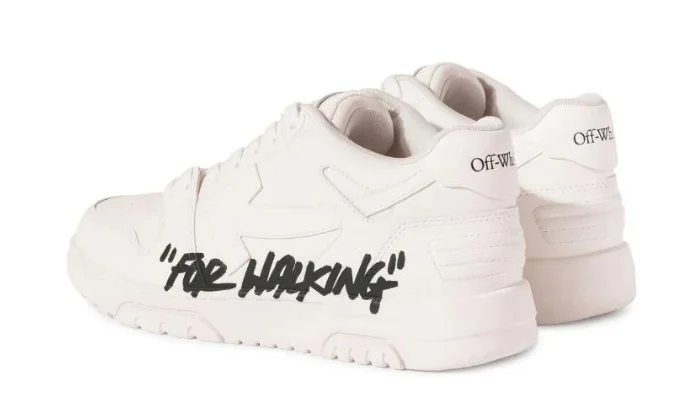 Off-White sneakers ”for walking” bianco/nero - immagine 5