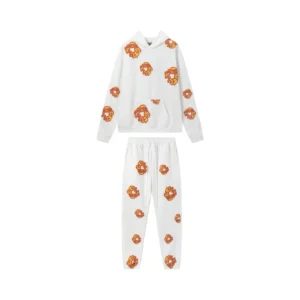 Denim Tears Tracksuit Fire White