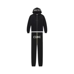 Celine Tracksuit Black Zip