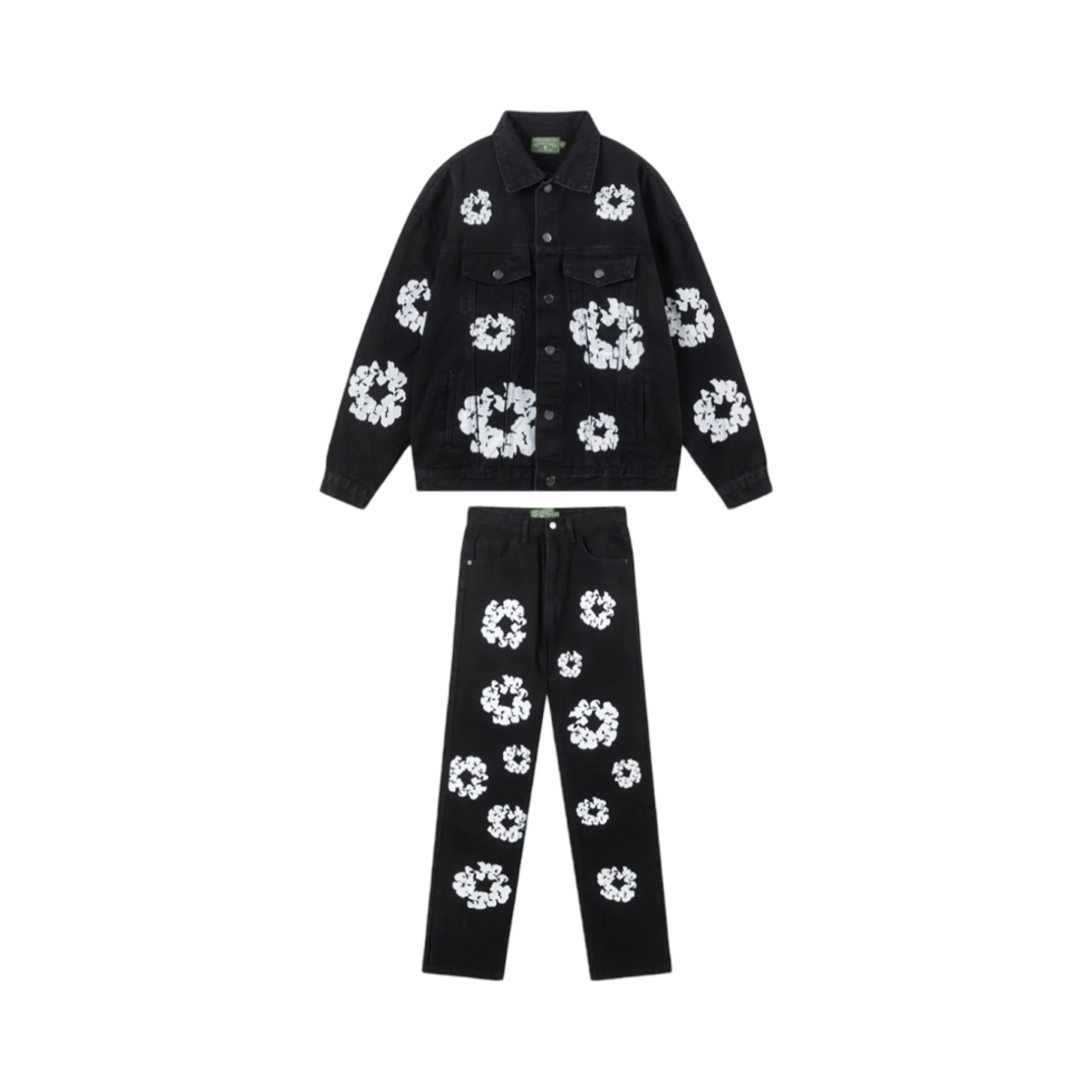 Denim Tears Tracksuit Jeans Black - immagine 2