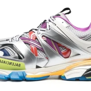Balenciaga Track Metallic Panelled Sneakers