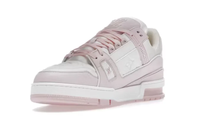 Louis Vuitton Trainer Pink White - immagine 3