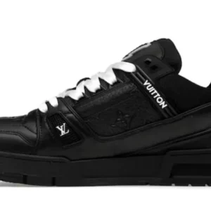 Louis Vuitton Trainer Black Embossed Monogram