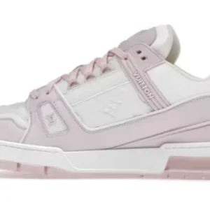 Louis Vuitton Trainer Pink White