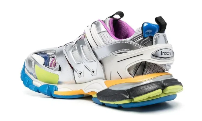 Balenciaga Track Metallic Panelled Sneakers - immagine 4