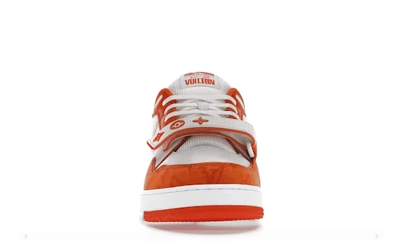 Louis Vuitton Trainer Monogram Denim Orange - immagine 3