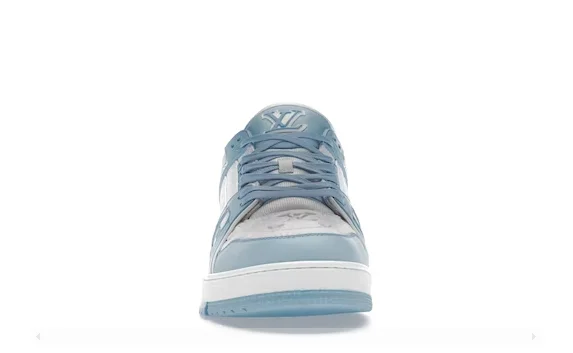 Louis Vuitton Trainer Low White Sky Blue - immagine 3