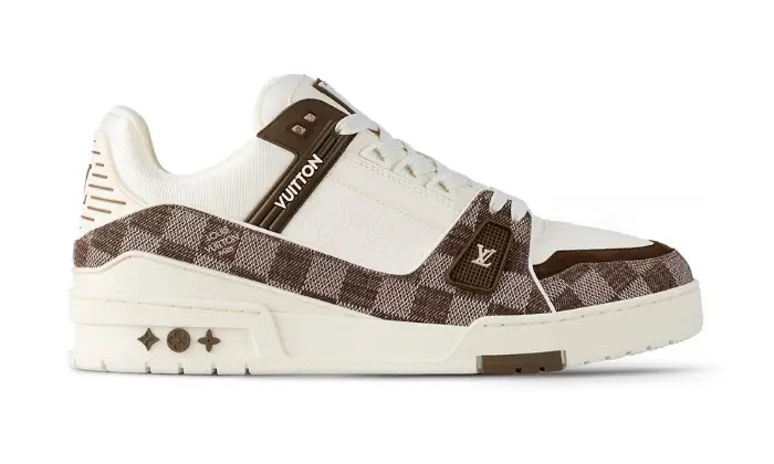 Trainer White & Brown Damier - immagine 2